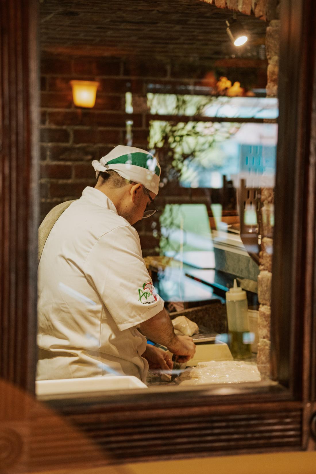 Chef at the pass
