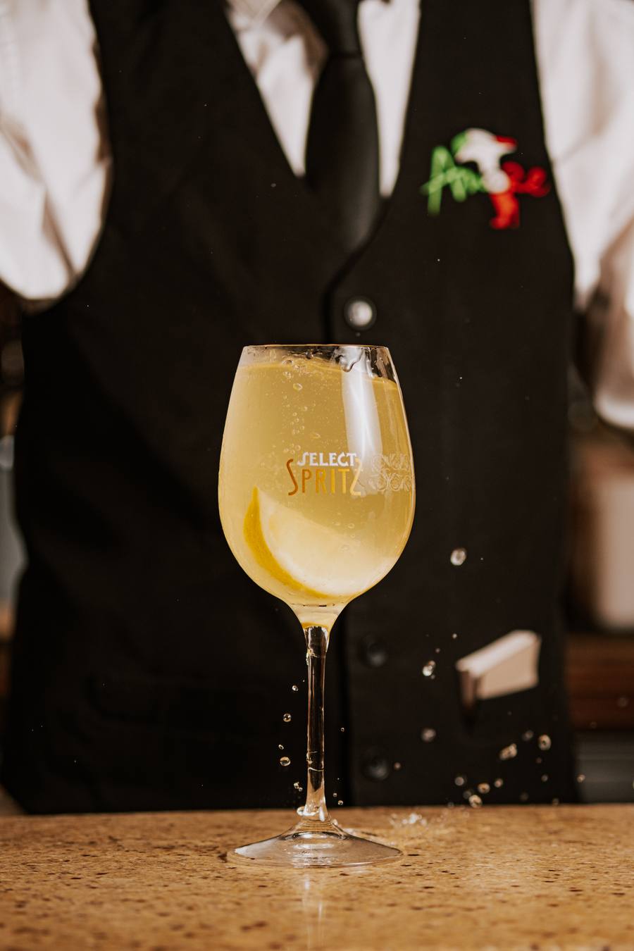 Select Spritz at the bar